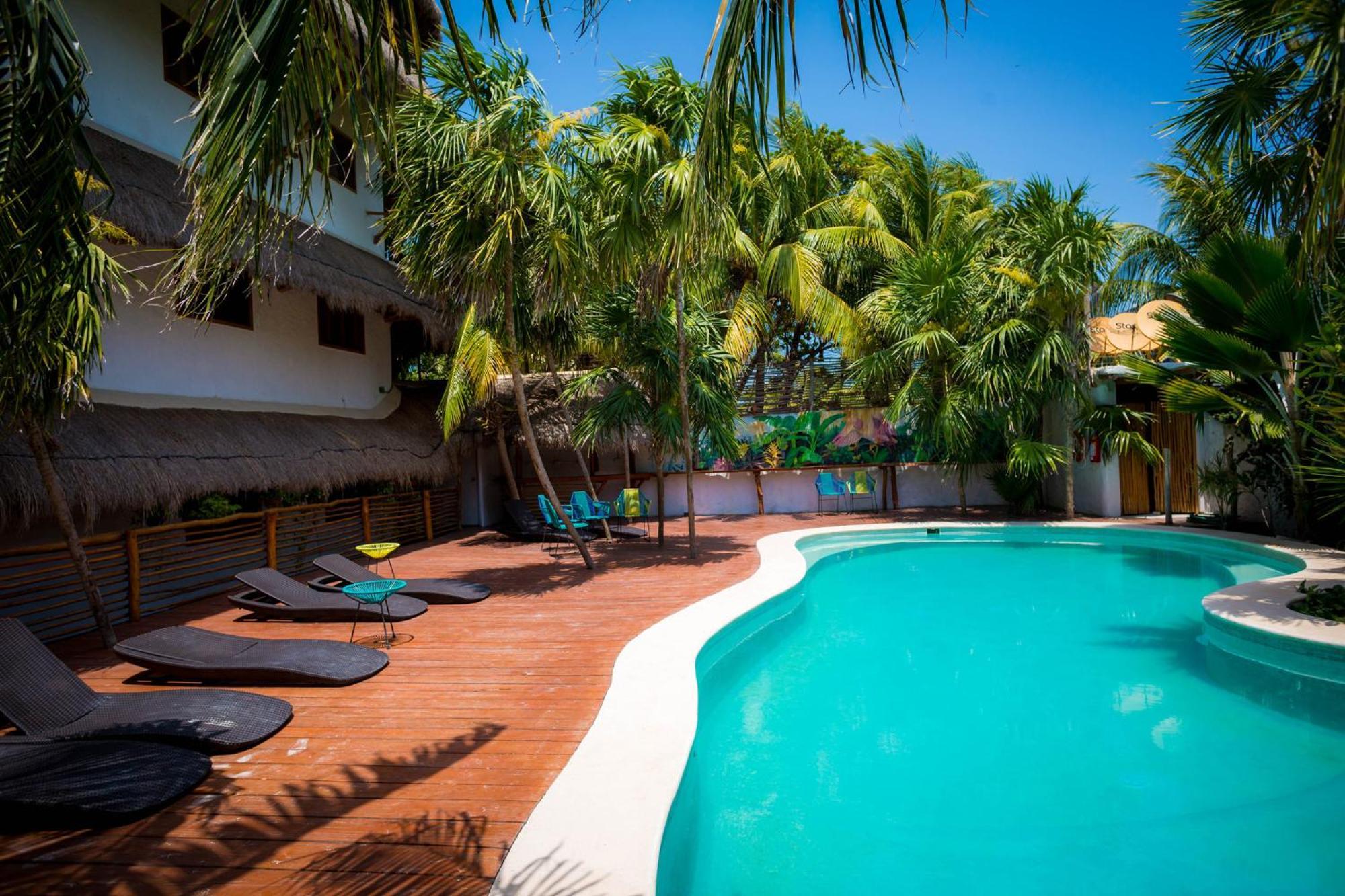 La Palma Holbox Hotel Bagian luar foto