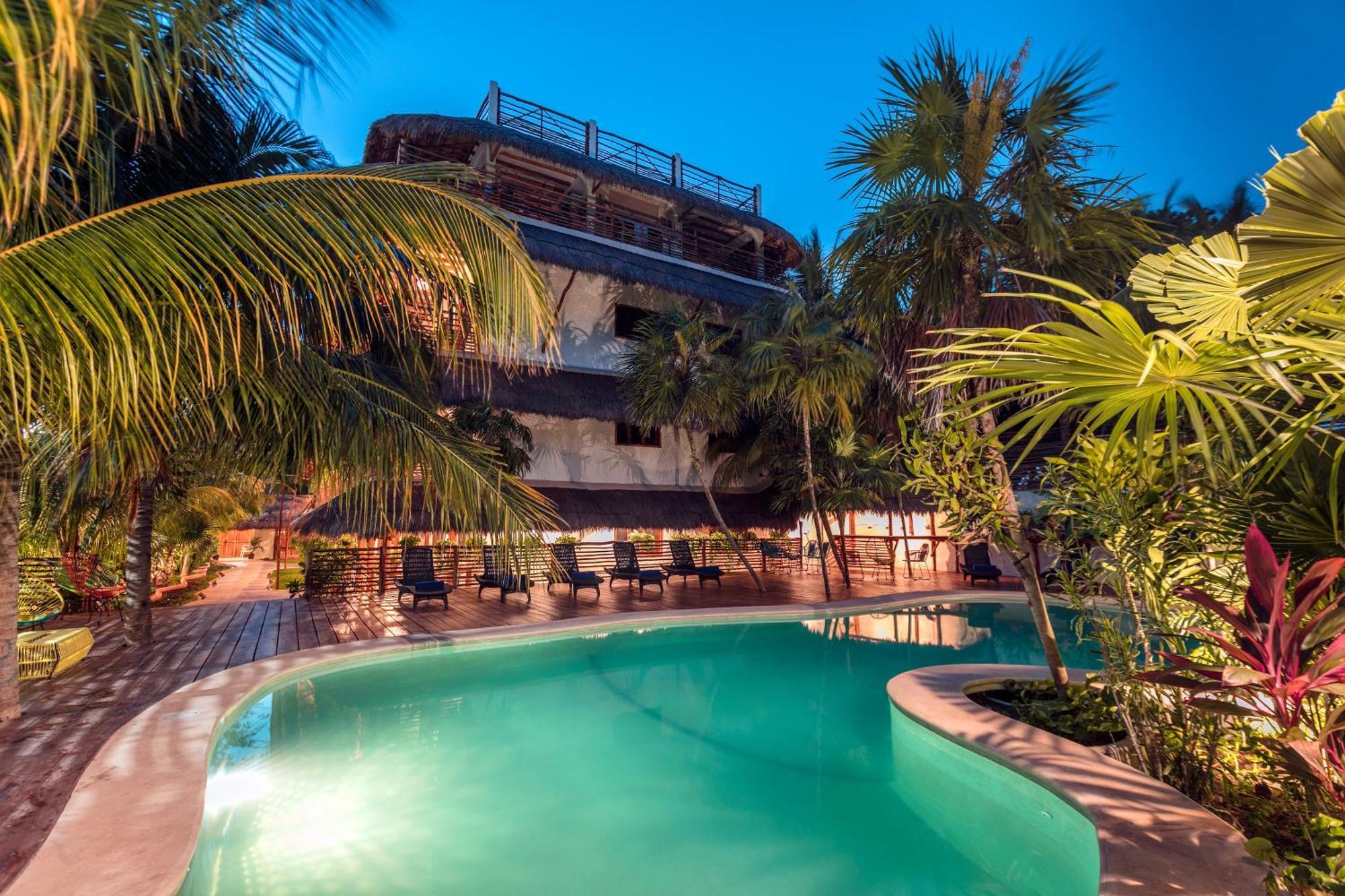 La Palma Holbox Hotel Bagian luar foto